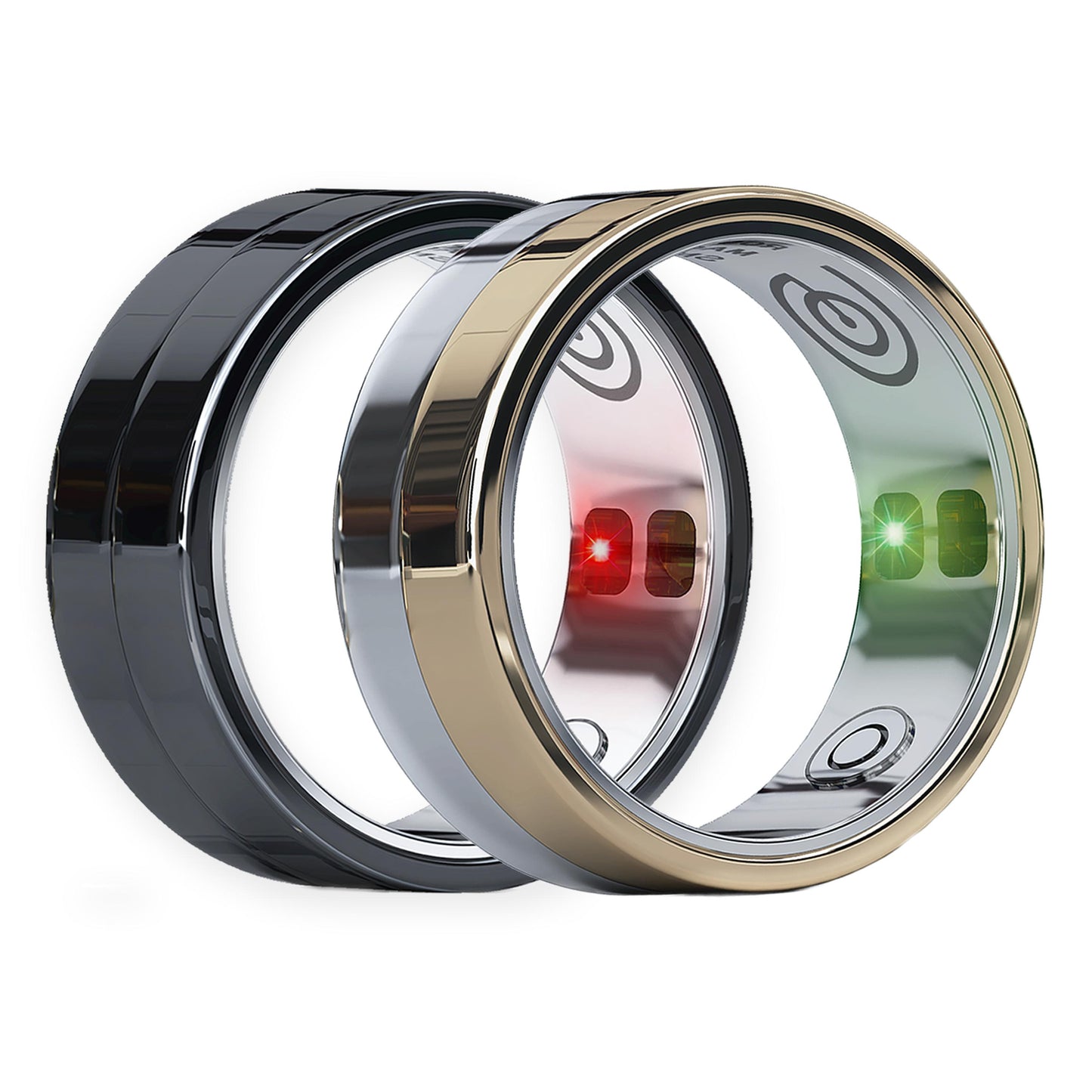 Wearable Smart Ring, Multifunction Health Tracker, Waterproof Smart Ring with Blood Oxygen & Heart Rate Monitoring, New Intelligent Ring Tracker